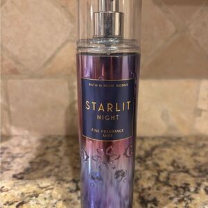 Bath & Body Works Starlit Night Mist - Purple and Gold